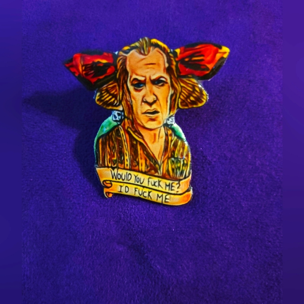 Buffalo Bill moth pin.